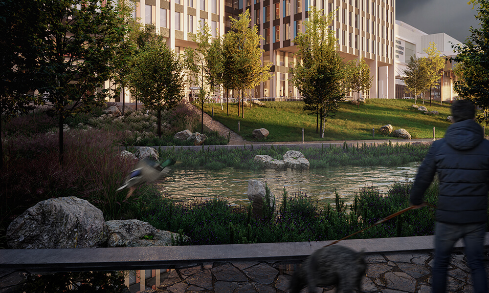 608-NCC_Oasis_for_professionals_exterior_detail_after_the_rain_LOW